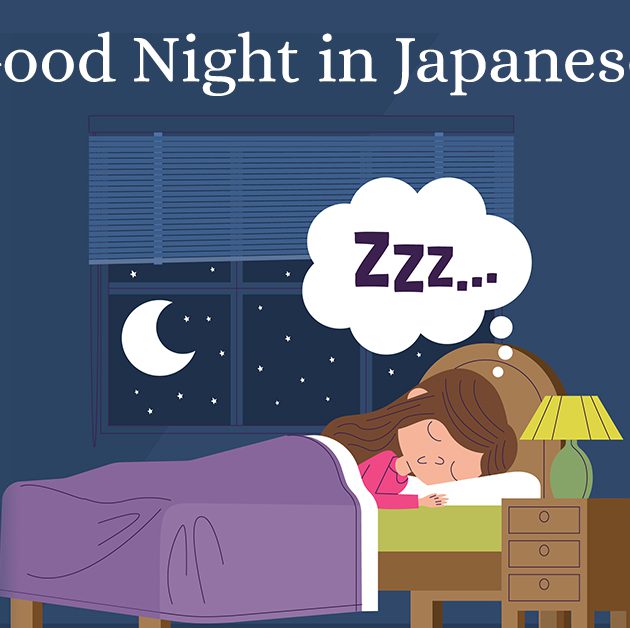 how-to-say-goodnight-in-japanese